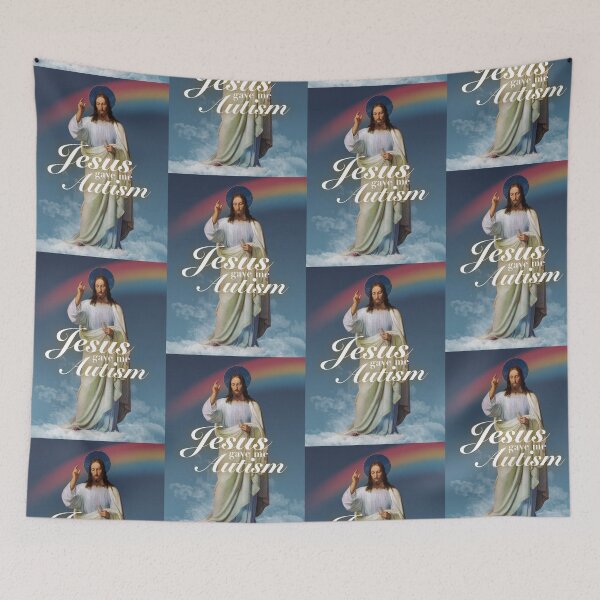 Item preview, Jesus give me autism designed and sold by MadiD.