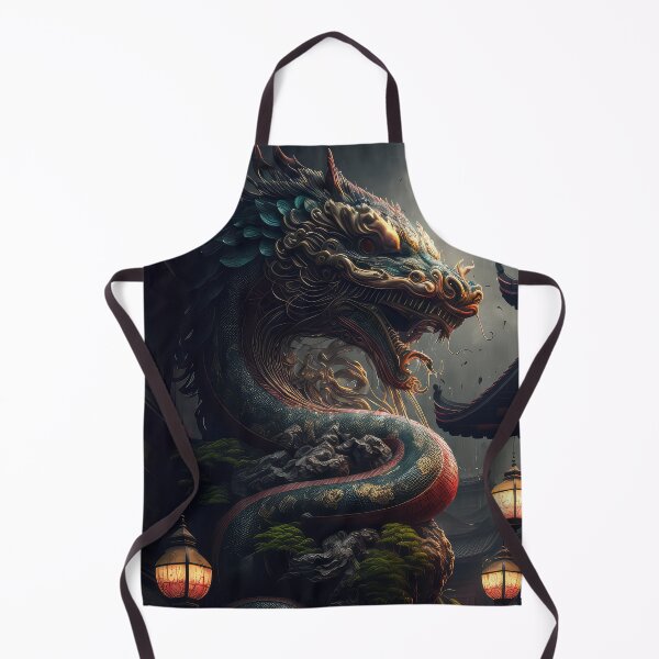 Item preview, Chinese Dragon Is Terrorizes Local City designed and sold by JoeBurgett.