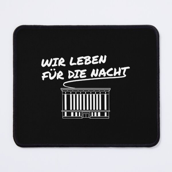 Item preview, We live for the night - techno music art designed and sold by Print  Androïde.