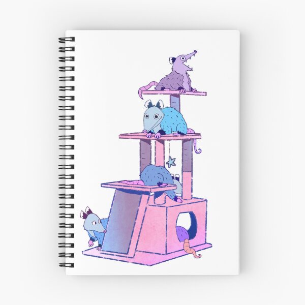 Item preview, Opossum Cat Tower designed and sold by Lindsay Scanlan.
