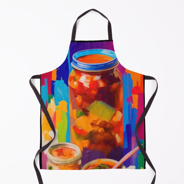 Item preview, Pickled vegetables. Colourful Food Composition. designed and sold by FewBits.