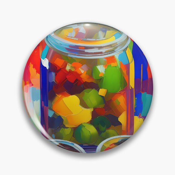 Item preview, Pickled Peppers. Colourful Food Composition. designed and sold by FewBits.