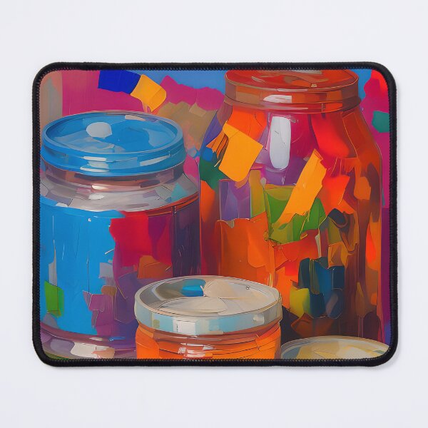 Item preview, Jars Full of Colours. Colourful Food Composition. designed and sold by FewBits.