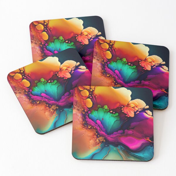 Item preview, Alcoholic ink splash designed and sold by KammyArt.