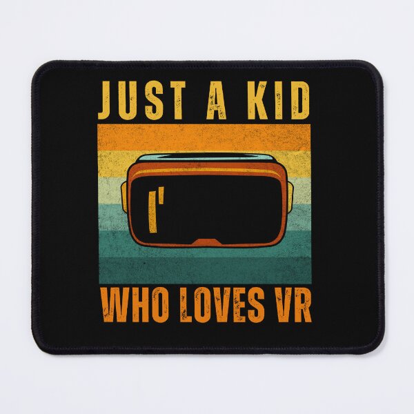 Item preview, Just A Kid Who Loves Virtual Reality Vintage Style VRComedy Headset For Adults designed and sold by DadJokeDescript.