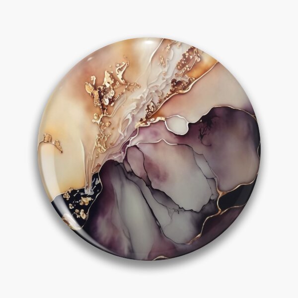 Item preview, Magnolia Aurora - Abstract Alcohol Ink Resin Art designed and sold by inkvestor.