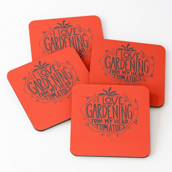 Item preview,  I love gardening from my head tomatoes funny gardener tee designed and sold by loutfileo.