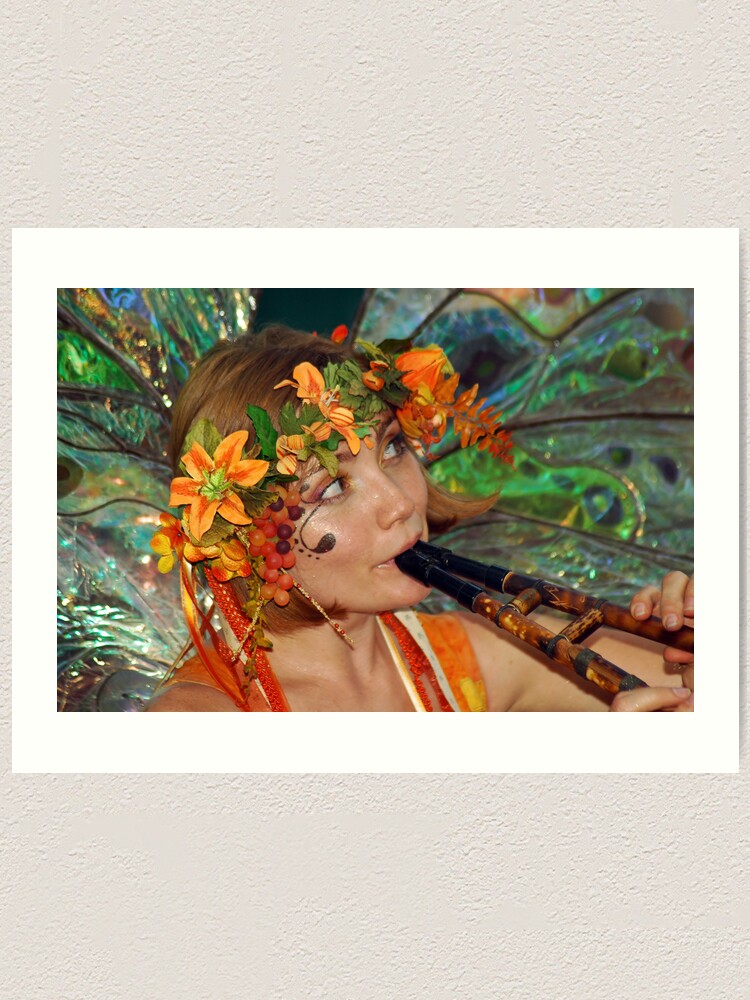 Thumbnail 2 of 3, Art Print, Fairy at Shakopee Renaissance Faire designed and sold by Jerry Walter.