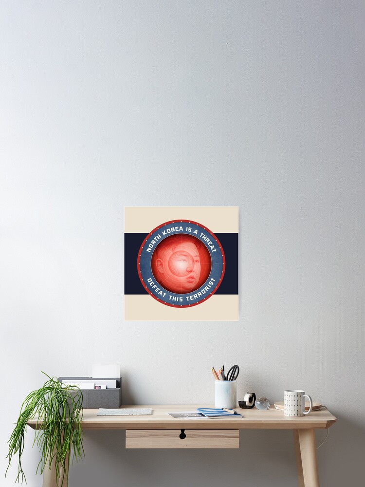 Alternate view of North Korea Is A Threat Poster