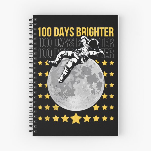 Item preview, 100 Days Brighter Stars 100th Day of School Astronaut designed and sold by Zulfiqqar.