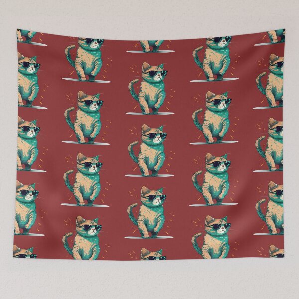 Item preview, Cool Confident Cat with Sunglasses designed and sold by Voyshop.