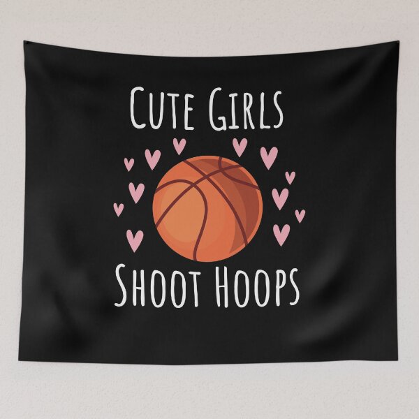 Item preview, Cute Girls Shoot Hoops designed and sold by ASAPPTEES.