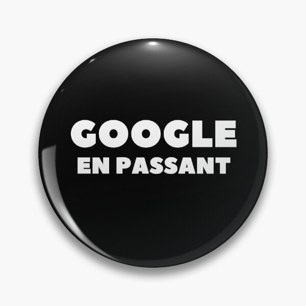 Item preview, Google En Passant - Chess Shirt designed and sold by CrowsNestGames.