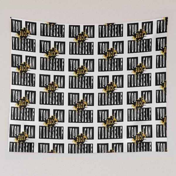 Item preview, You Can Yourself Back - UrbanGalaxy-	 designed and sold by Arab Fashion.