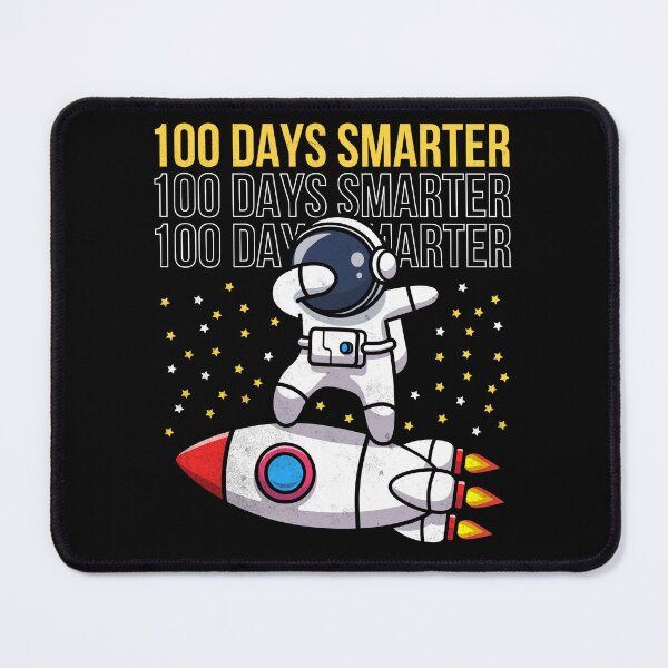 Item preview, 100 Days Smarter Stars 100th Day of School Dabbing Astronaut designed and sold by Zulfiqqar.