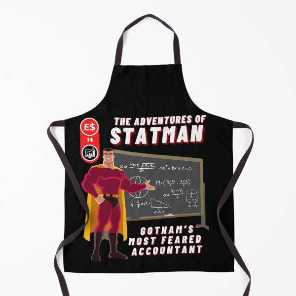 Item preview, The Adventures of Statman - The Most Feared Accountant designed and sold by emoney14.