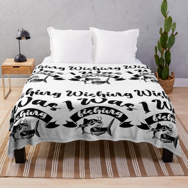 Item preview, FISHING | WISHING I WAS FISHING | FISHING LOVER designed and sold by YourMinimalist-.