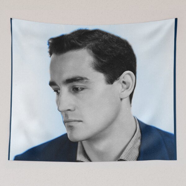 Item preview, Vittorio Gassman in a blue jacket designed and sold by carmencuarzo.