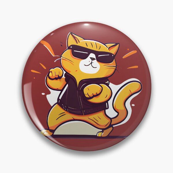 Item preview, Cat is Dressed in Sunglasses and a Jumper Jacket designed and sold by Voyshop.