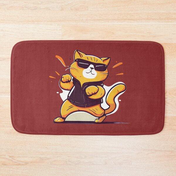 Item preview, Cat is Dressed in Sunglasses and a Jumper Jacket designed and sold by Voyshop.