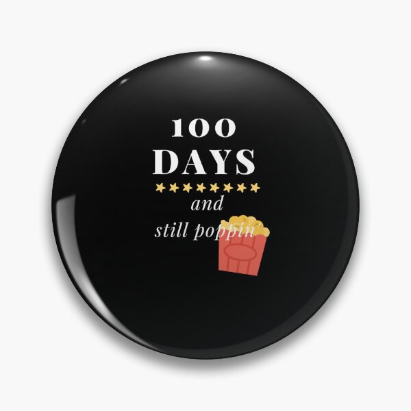 Item preview, Poppin' My Way Through 100 Days of School ,Teacher's 100th designed and sold by Noussairox.