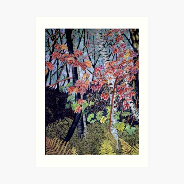 Time for autumn Leaves Art Print