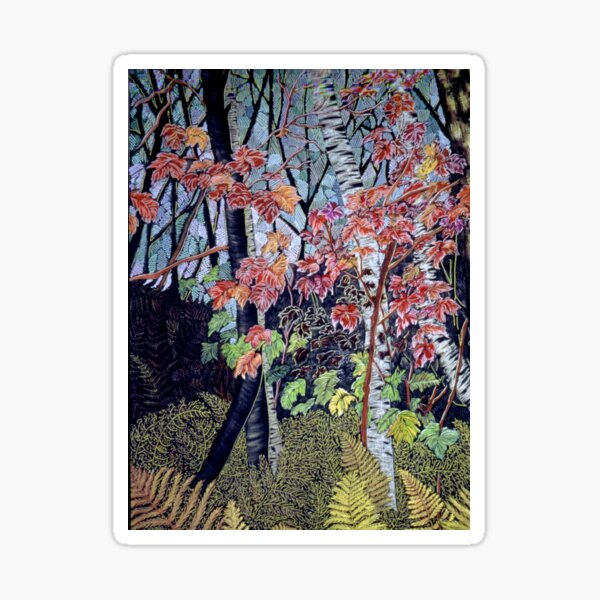Time for autumn Leaves Sticker
