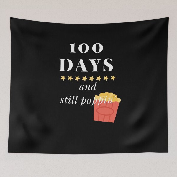 Item preview, Poppin' My Way Through 100 Days of School ,Teacher's 100th designed and sold by Noussairox.