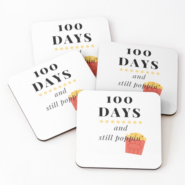 Item preview, Poppin' My Way Through 100 Days of School ,Teacher's 100th designed and sold by Noussairox.
