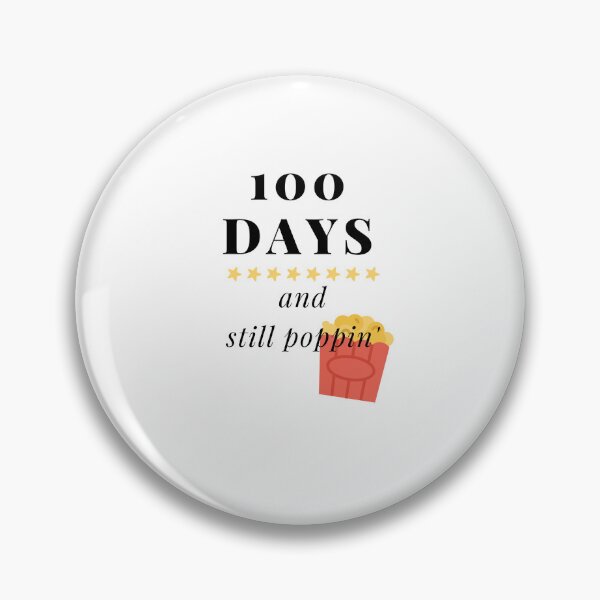 Item preview, Poppin' My Way Through 100 Days of School ,Teacher's 100th designed and sold by Noussairox.