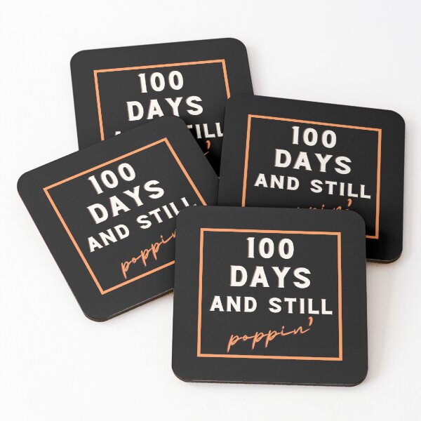 Item preview, Poppin' My Way Through 100 Days of School ,Teacher's 100th designed and sold by Noussairox.
