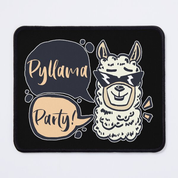 Item preview, Pyllama Party Llama Alpaca Funny Pyjama Sunglasses designed and sold by StrongShirts.