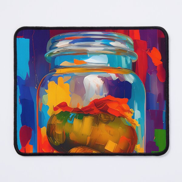 Item preview, Pickled Mushrooms. Colourful Food Composition. designed and sold by FewBits.