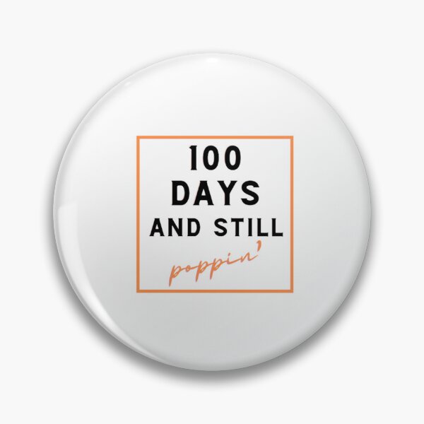 Item preview, Poppin' My Way Through 100 Days of School ,Teacher's 100th designed and sold by Noussairox.