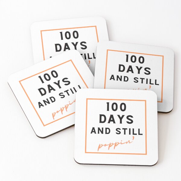 Item preview, Poppin' My Way Through 100 Days of School ,Teacher's 100th designed and sold by Noussairox.