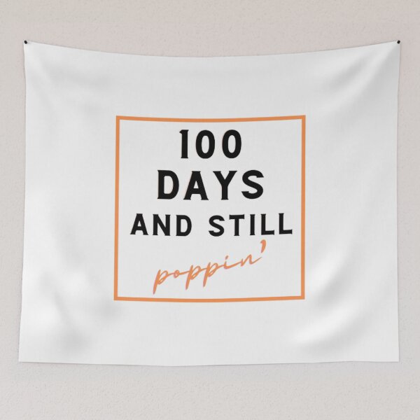 Item preview, Poppin' My Way Through 100 Days of School ,Teacher's 100th designed and sold by Noussairox.