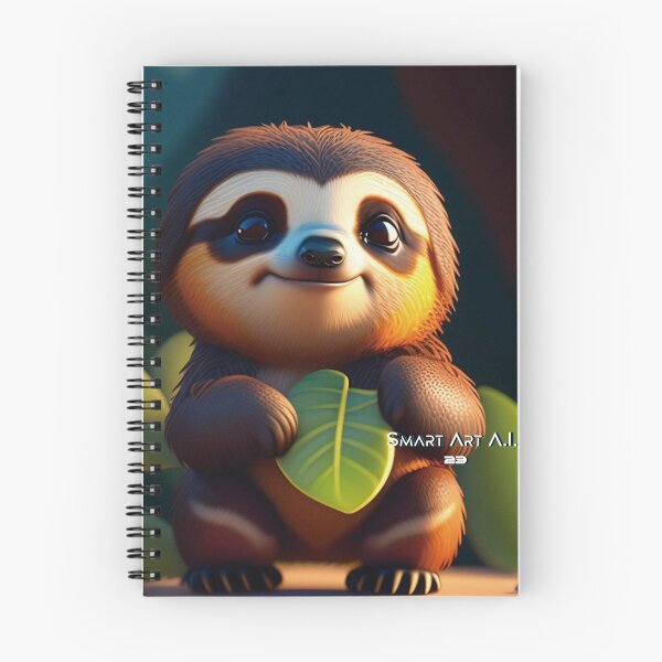 Item preview, Sloth designed and sold by SmartArtAI.
