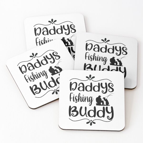 Item preview, FISHING QUOTE | DADDY'S FISHING BUDDY | FISHING LOVER designed and sold by YourMinimalist-.