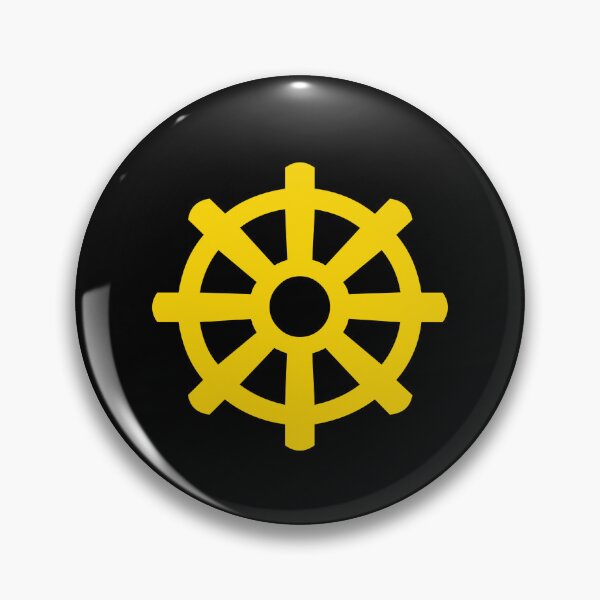 Item preview, Dharma Wheel Dharmachakra Buddhist Hindu Jain Symbol Merch designed and sold by LankipalleCorp.