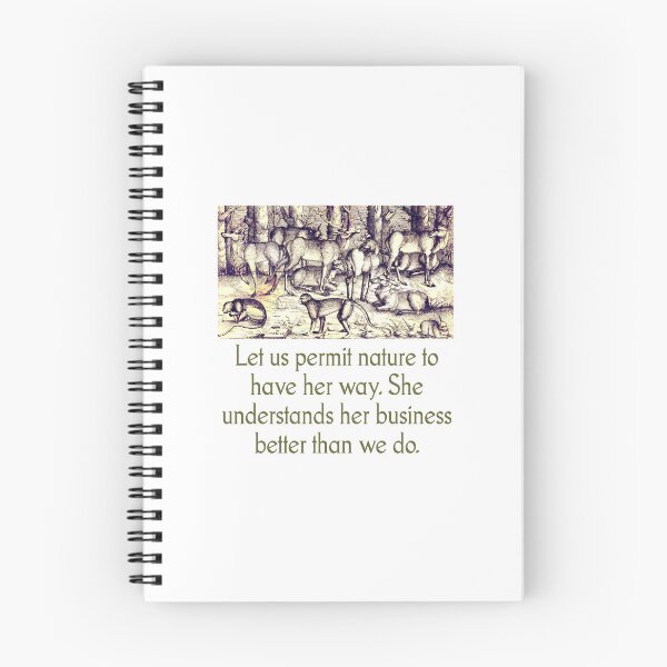 Item preview, Let Us Permit Nature - Quote designed and sold by CrankyOldDude.