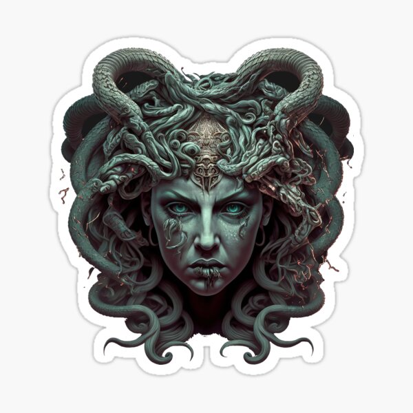 Vista previa del artículo con la obra «impresionante medusa», diseñado y vendido por MyFavorTee.