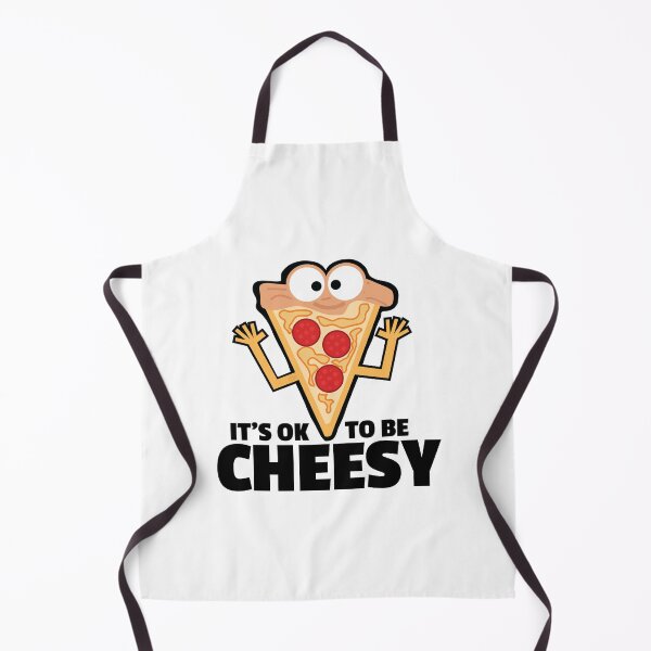 Item preview, It's Ok To Be Cheesy Pizza Slice Face Character Animation Icon Funny Biggest Pizza Fan designed and sold by doseofwin.