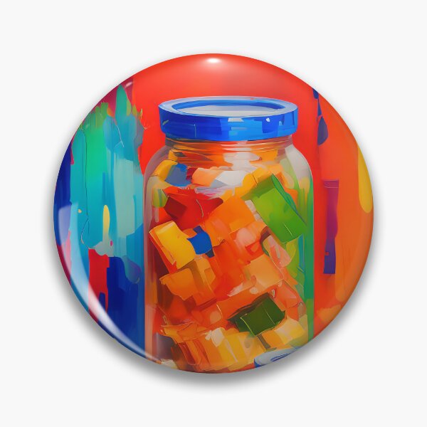 Item preview, Jars Full of Colours. Colourful Food Composition. designed and sold by FewBits.