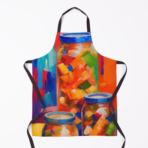 Item preview, Jars Full of Colours. Colourful Food Composition. designed and sold by FewBits.