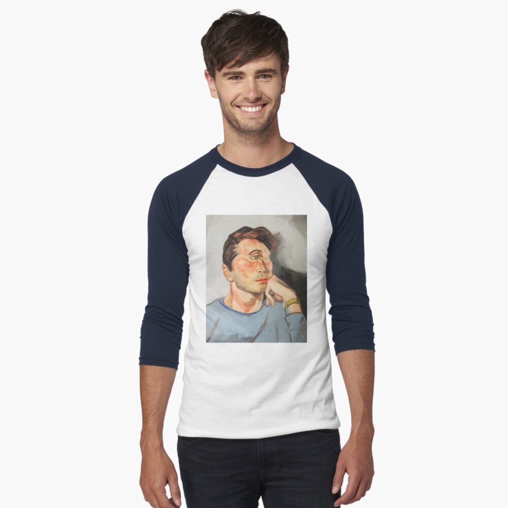 Item preview, Baseball ¾ Sleeve T-Shirt designed and sold by BlueStarseed.