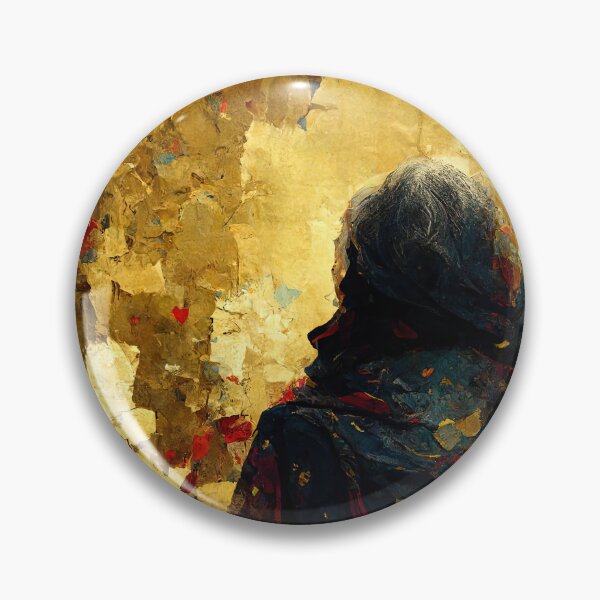 Item preview, Lady of the fall - abstract woman silhouette in yellow and red designed and sold by Michael Bollin.