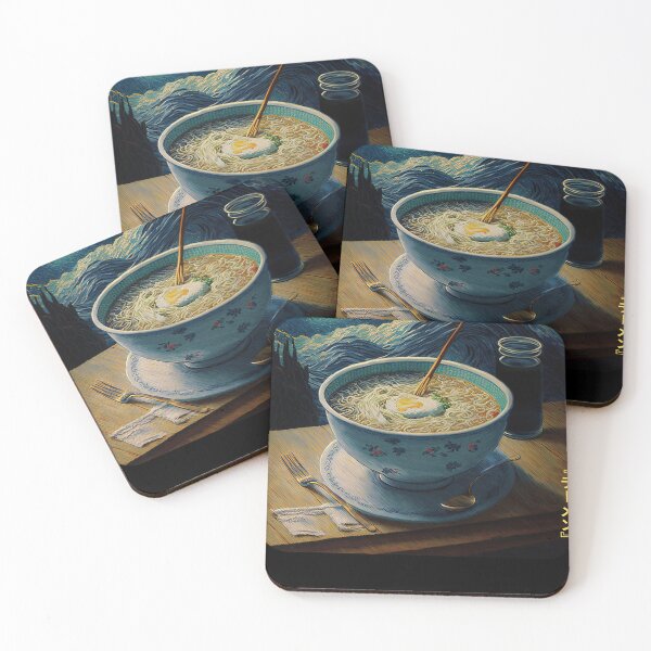 Item preview, Ramen - Noodles of style & grace (no text) designed and sold by ai-datamancer.