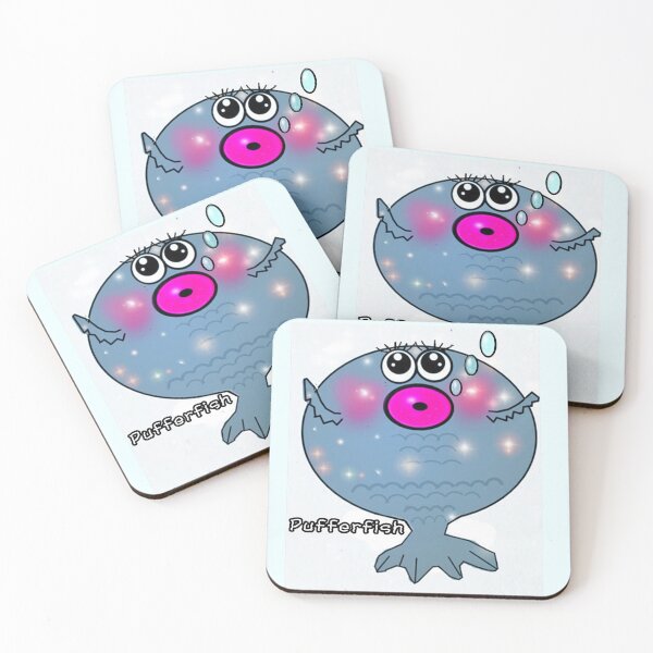 Item preview, Animal : Pufferfish  designed and sold by Shirley cute art .