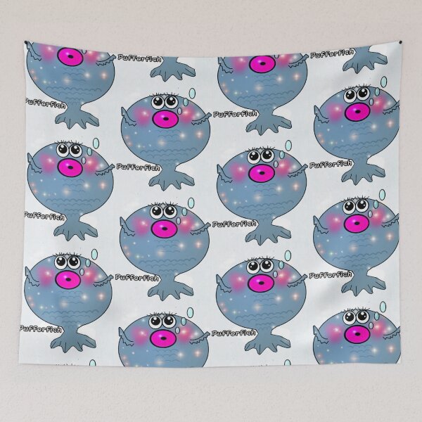 Item preview, Animal : Pufferfish  designed and sold by Shirley cute art .