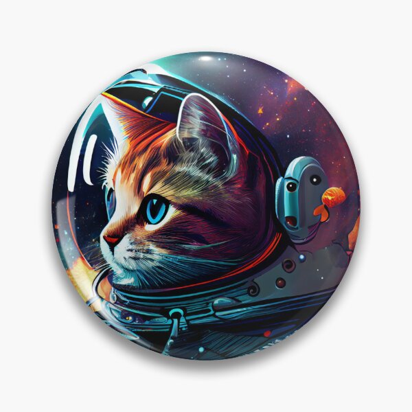 Item preview, Space cat designed and sold by KammyArt.